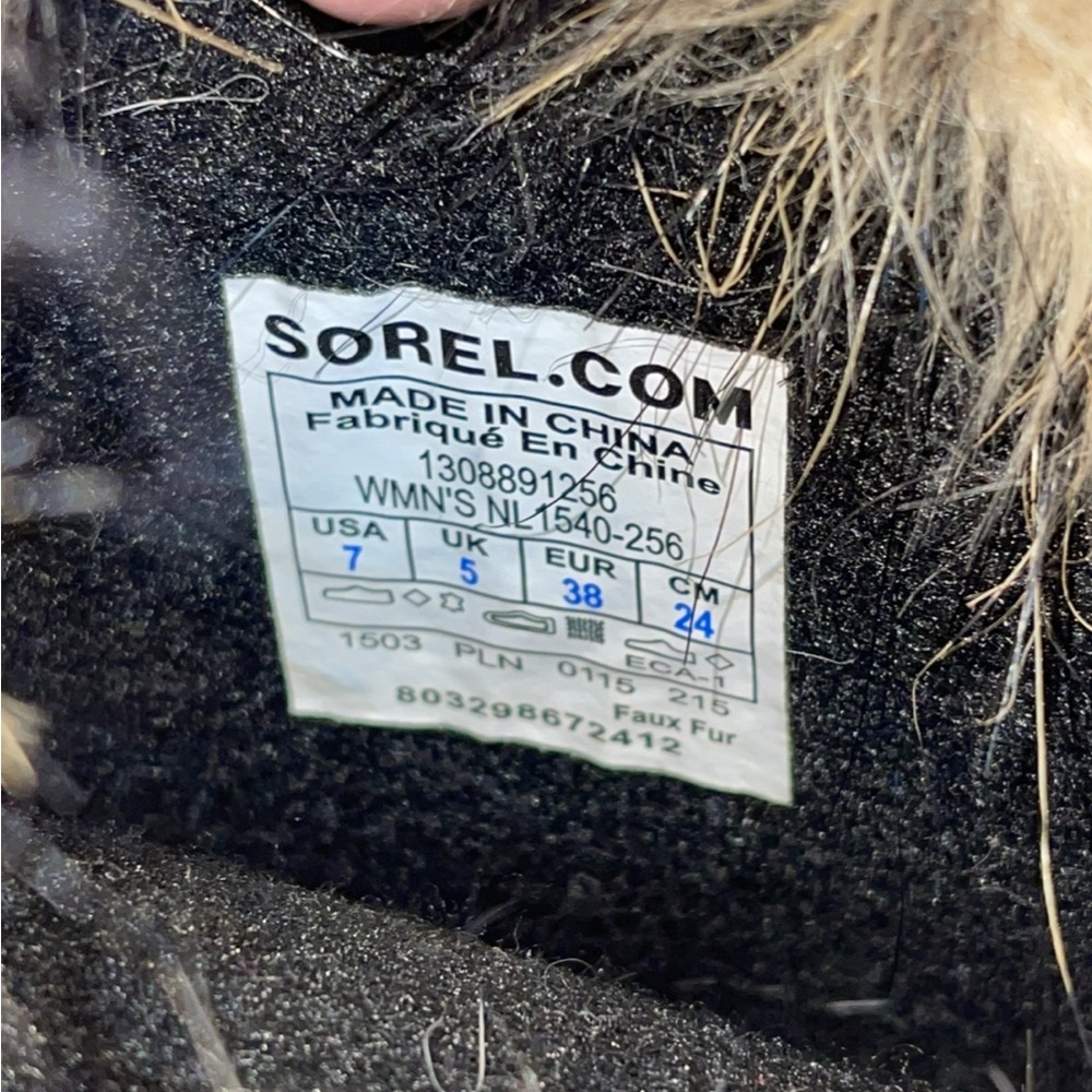 Sorel Joan of Arctic waterproof boots. Size 7 GUC - Picture 10 of 11